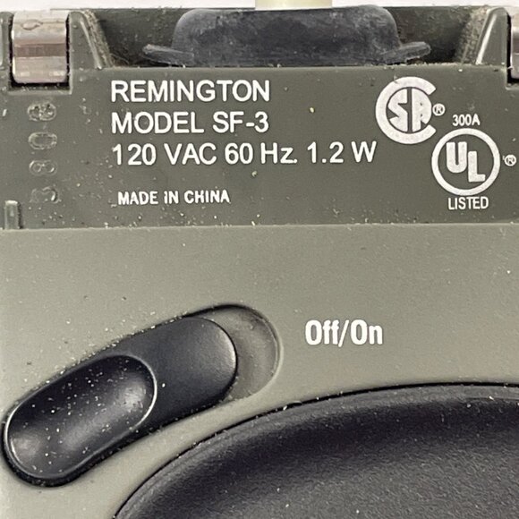 Remington SF-3 Rechargeable Electric Shaver MicroScreen 1 Tested, Works - Picture 6 of 7